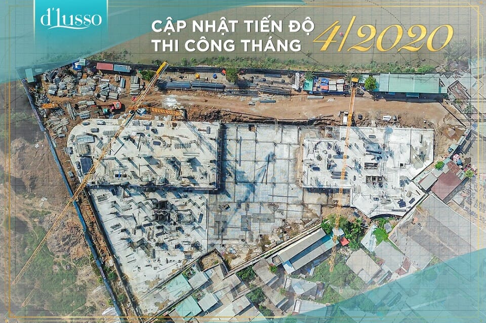 Cập nhật tiến độ xây dựng Dự án căn hộ D'Lusso Emerald Quận 2 38 Tiến độ xây dựng dự án d'lusso tháng 04/2020