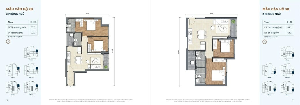 Mặt bằng dự án căn hộ Precia Quận 2 16 Căn hộ Precia Quận 2