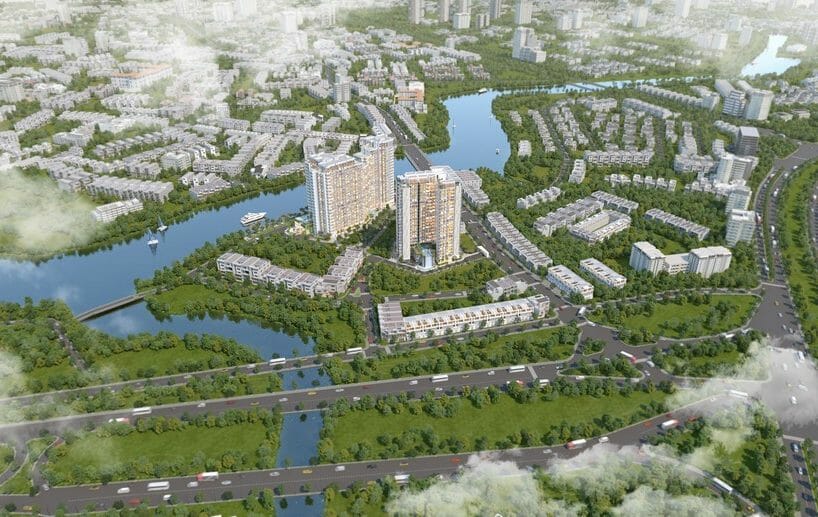 Hướng view căn hộ Precia Quận 2 25 Phối cảnh Căn hộ Precia Quận 2